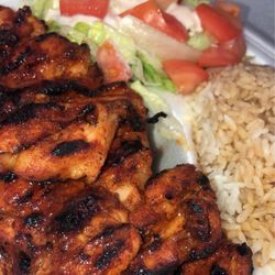 Burger Factory - Bbq spicy chicken dinner