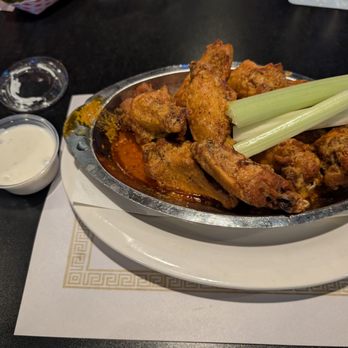 Krug's Tavern - Chicken wings in their special sauce which was amazing. - Dive Bars Near Me - Newark, New Jersey
