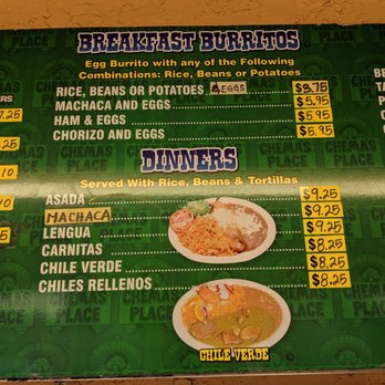 Chema's Place - menu 3/10/20 1 of many - Mexican Near Me - Long Beach, California Chema's Place - menu 3/10/20 1 of many - Mexican Near Me - Long Beach, California