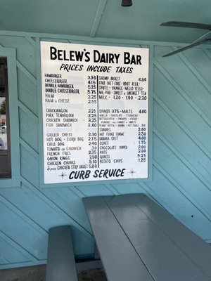 Menu photo 3 Belew's Dairy Bar Benton, KY