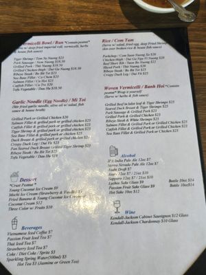 Menu photo 3 Que Viet San Francisco, CA