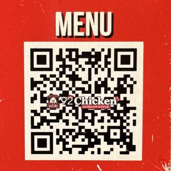 92 Chicken - Menu 05/06/2025 - Korean Near Me - Colorado Springs, Colorado 92 Chicken - Menu 05/06/2025 - Korean Near Me - Colorado Springs, Colorado