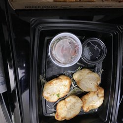 BJ's Restaurant & Brewhouse - Garlic Knot Bruschetta Bites