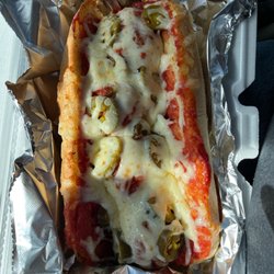 Gionino's Pizzeria of Brunswick - Meatball sub with jalapeño
