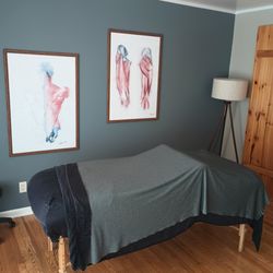Massage Sci - Massage Sci massage therapy office; treatment area.