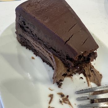 IKEA Restaurant - Moist chocolate mousse cake - Scandinavian Near Me - Costa Mesa, California