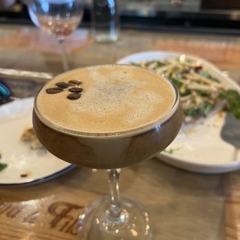 Saluti - The best Espresso martini I've ever had - Wine Bars Near Me - Gloucester, Massachusetts Saluti - The best Espresso martini I've ever had - Wine Bars Near Me - Gloucester, Massachusetts