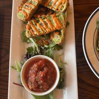 Cafe Sunflower Buckhead - Fried Avocado Egg Rolls - Vegetarian Near Me - Atlanta, Georgia Cafe Sunflower Buckhead - Fried Avocado Egg Rolls - Vegetarian Near Me - Atlanta, Georgia