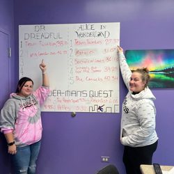 Lockport Escape Room & Axe Throwing - Leader Board! Get your team name ready