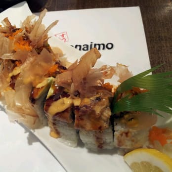 Sushi Nanaimo - Dragon roll - Sushi Bars Near Me - Vancouver, British Columbia