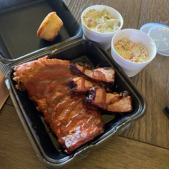 Cali BBQ - Combo Plate-pork ribs and brisket - Barbeque Near Me - Spring Valley, California Cali BBQ - Combo Plate-pork ribs and brisket - Barbeque Near Me - Spring Valley, California