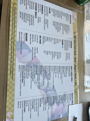 Menu photo 1 Las Vegas Sushi Fort Lee, NJ