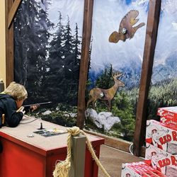 Cabela's - "You'll shoot your eye out!"