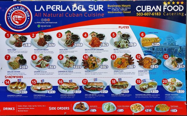 La Perla del Sur Cuban Food by null