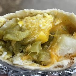 Papa Frank's - Breakfast burrito w/ no meat