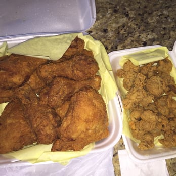 Crispy Fried Chicken - Perfect fried chicken and gizzards. Gloriousness! - Chicken Wings Near Me - San Diego, California