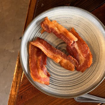 Dandelion Cafe - Side of bacon - properly crisp! Even my dad would approve - Coffee & Tea Near Me - Bellaire, Texas Dandelion Cafe - Side of bacon - properly crisp! Even my dad would approve - Coffee & Tea Near Me - Bellaire, Texas