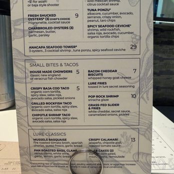 Lure Fish House - Happy hour menu - Seafood Near Me - Ventura, California Lure Fish House - Happy hour menu - Seafood Near Me - Ventura, California