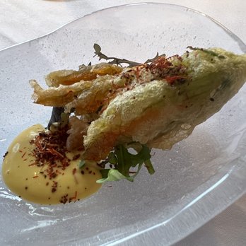 Boulevard - King Crab & Prawn Crispy Squash Ravioli - New American Near Me - San Francisco, California