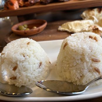 Zara Austin - Family plate sweet rice - Mediterranean Near Me - Forest Hills, New York