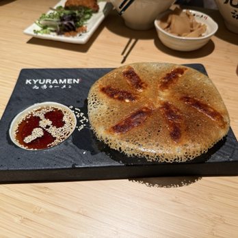 Super Kyuramen - Gyoza (menu says pork, but is actually chicken) - Izakaya Near Me - Herndon, Virginia