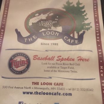 The Loon Café - Menu - Sports Bars Near Me - Minneapolis, Minnesota The Loon Café - Menu - Sports Bars Near Me - Minneapolis, Minnesota