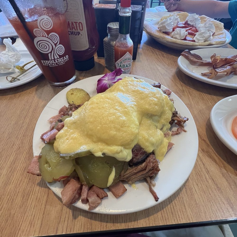 Kelley's Sebago Diner - Cubano EB, which means half a jar of sliced dill pickles - Breakfast & Brunch Near Me - Windham, Maine Kelley's Sebago Diner - Cubano EB, which means half a jar of sliced dill pickles - Breakfast & Brunch Near Me - Windham, Maine