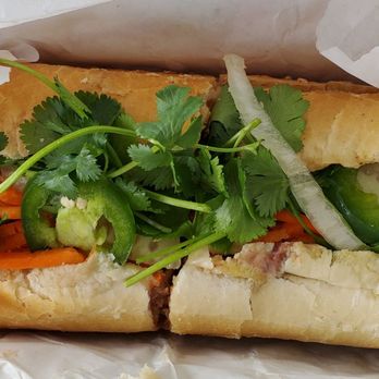 Ty Sandwich - 4. Lemongrass Chicken ($9.99), Extra Pate ($1.50) - Sandwiches Near Me - San Francisco, California Ty Sandwich - 4. Lemongrass Chicken ($9.99), Extra Pate ($1.50) - Sandwiches Near Me - San Francisco, California