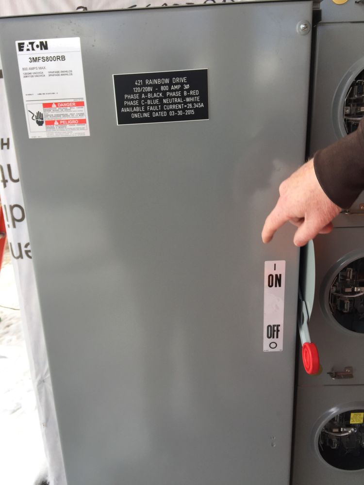Slide of Integrity Electric