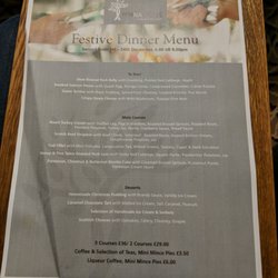 Tor-Na-Coille Hotel - Menu
