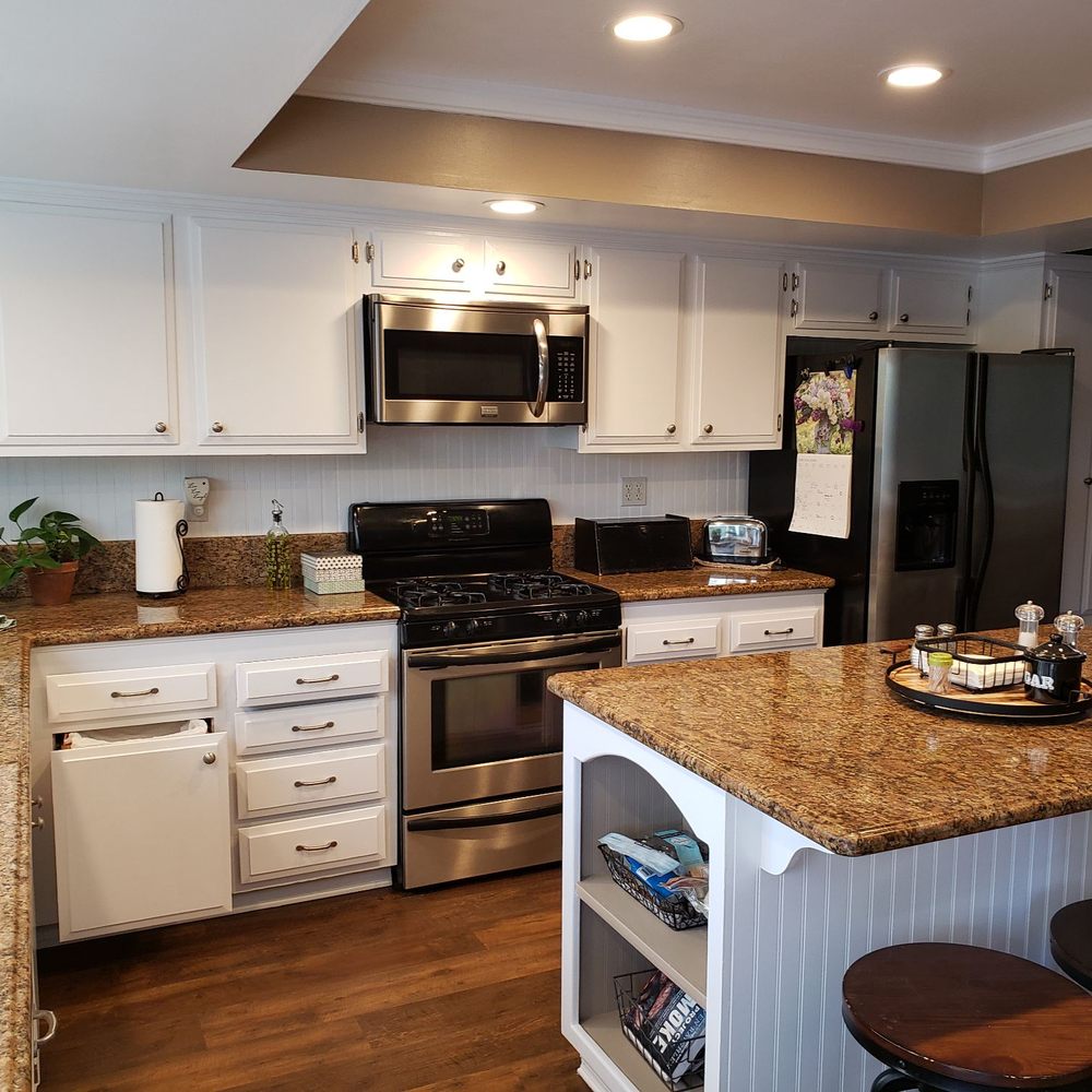 Robert Yenko Painting - Robert recently painted our kitchen cabinets. They look fabulous. Thanks Robert. - Painters Near Me Robert Yenko Painting - Robert recently painted our kitchen cabinets. They look fabulous. Thanks Robert. - Painters Near Me