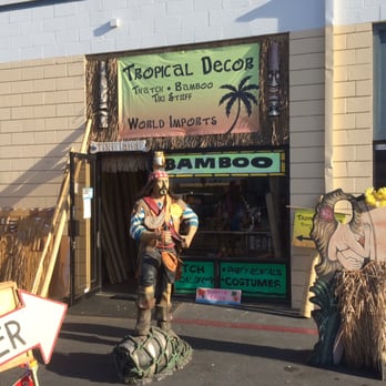 Tikiland - Storefront with various party props out front. - Party & Event Planning Near Me - San Diego, California