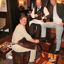 Königlicher Schuhputzer Rudolf van der Meer