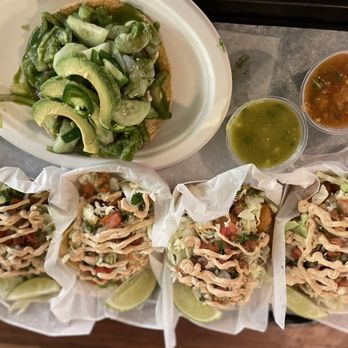La Isla Cevicheria - Beer battered fish tacos and aguachile tostada - Seafood Near Me - Temecula, California
