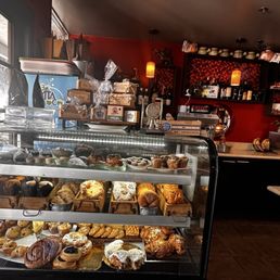 The bakery counter The bakery counter
