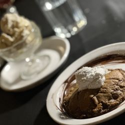 Sol St Pete Bistro - Cookie and ice cream ordered separate