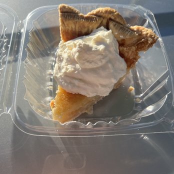 Pie Snob Chandler - Buttermilk Pie with Whipped Cream! - Desserts Near Me - Chandler, Arizona Pie Snob Chandler - Buttermilk Pie with Whipped Cream! - Desserts Near Me - Chandler, Arizona
