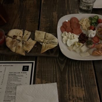 St Augustine - the Meat and Cheese Plate(charcuterie board) - Pizza Near Me - El Paso, Texas