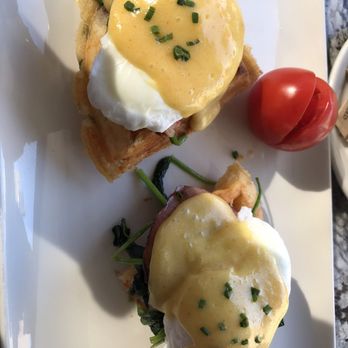 Nick's On 2nd - Savory waffle benedict-ridiculously awesome masterpiece - New American Near Me - Long Beach, California Nick's On 2nd - Savory waffle benedict-ridiculously awesome masterpiece - New American Near Me - Long Beach, California
