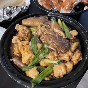 China Wok - Tofu and Eggplant Casserole with Salted Fish and Chicken - Chinese Near Me - Vienna, Virginia