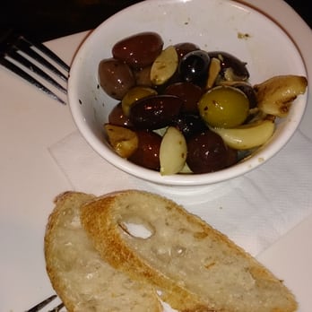 Slow Bar - Olives with garlic - Lounges Near Me - Portland, Oregon