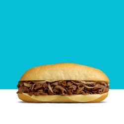 Wawa - This is the cheesesteak they show on their app...NOT what you get.