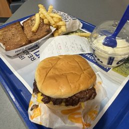 Patty melt, butterburger, custard
