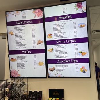 Kaffeinated Crepes and Coffee - menu - Coffee & Tea Near Me - San Antonio, Texas Kaffeinated Crepes and Coffee - menu - Coffee & Tea Near Me - San Antonio, Texas