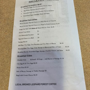 JACs - a breakfast menu on a table - New American Near Me - Greenville, South Carolina JACs - a breakfast menu on a table - New American Near Me - Greenville, South Carolina