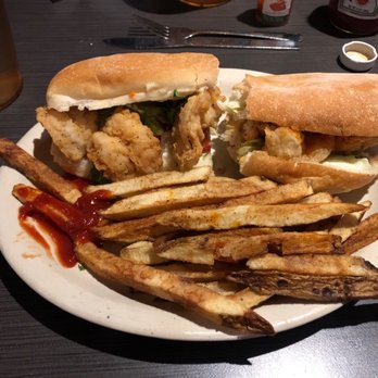 Po Melvin's - Fried shrimp Po Boy was excellent! - American Near Me - Irving, Texas