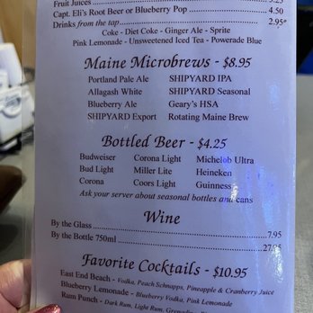 Gilbert's Chowder House - Menu - Seafood Near Me - Portland, Maine Gilbert's Chowder House - Menu - Seafood Near Me - Portland, Maine