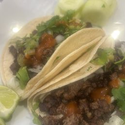 Steak tacos