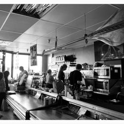 Ocean Beach Cafe - Busy baristas.