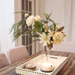 Bought a bunch of faux floral arrangements, loved the selection.